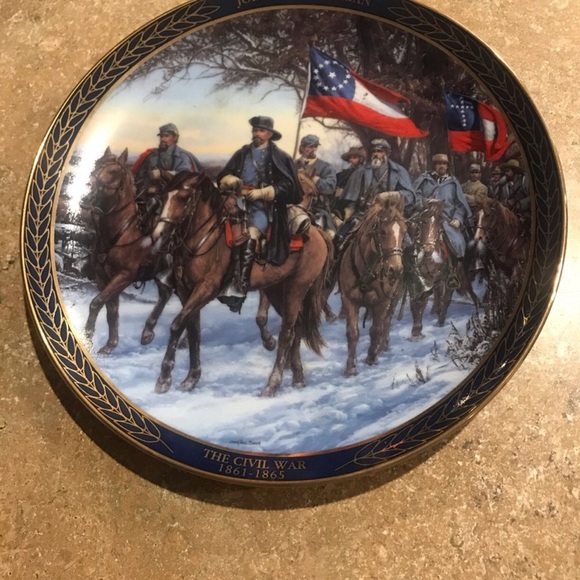 The Bradford Exchange Other - Civil War decorative plate “John Hunt Morgan”